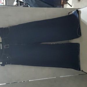 NEW Cropped denim, wide leg